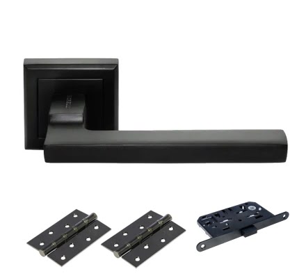 Комплект фурнитуры MH35-MS4BB (ЦАМ, черный)