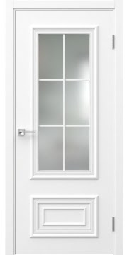 Дверь в классическом стиле, Дуэт 2 ( RAL 7036)