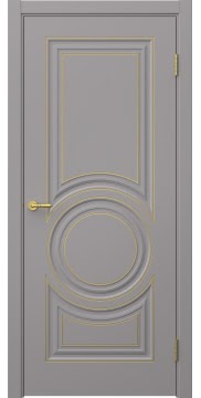  Скандинавия 5 (эмаль RAL 7036 патина золото)