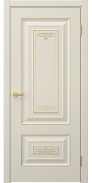 Дверь классика, крашеная, Скандинавия 6 ( графит)