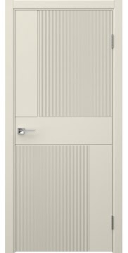 Межкомнатная дверь, Соло 1V (эмаль RAL 9001)