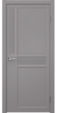 Межкомнатная дверь, Соло классик 10 (эмаль RAL 7036)