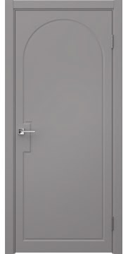 Межкомнатная дверь, Соло классик 5 (эмаль RAL 7036)
