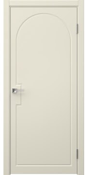 Межкомнатная дверь, Соло классик 5 (эмаль RAL 9001)