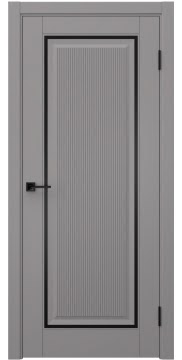 Межкомнатная дверь, Стиль 1М (эмаль RAL 7036)
