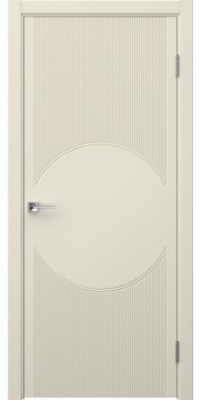 Межкомнатная дверь, Вектор 14 (эмаль RAL 9001)