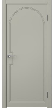 Дверь межкомнатная, Вектор 16 (эмаль RAL 7044)